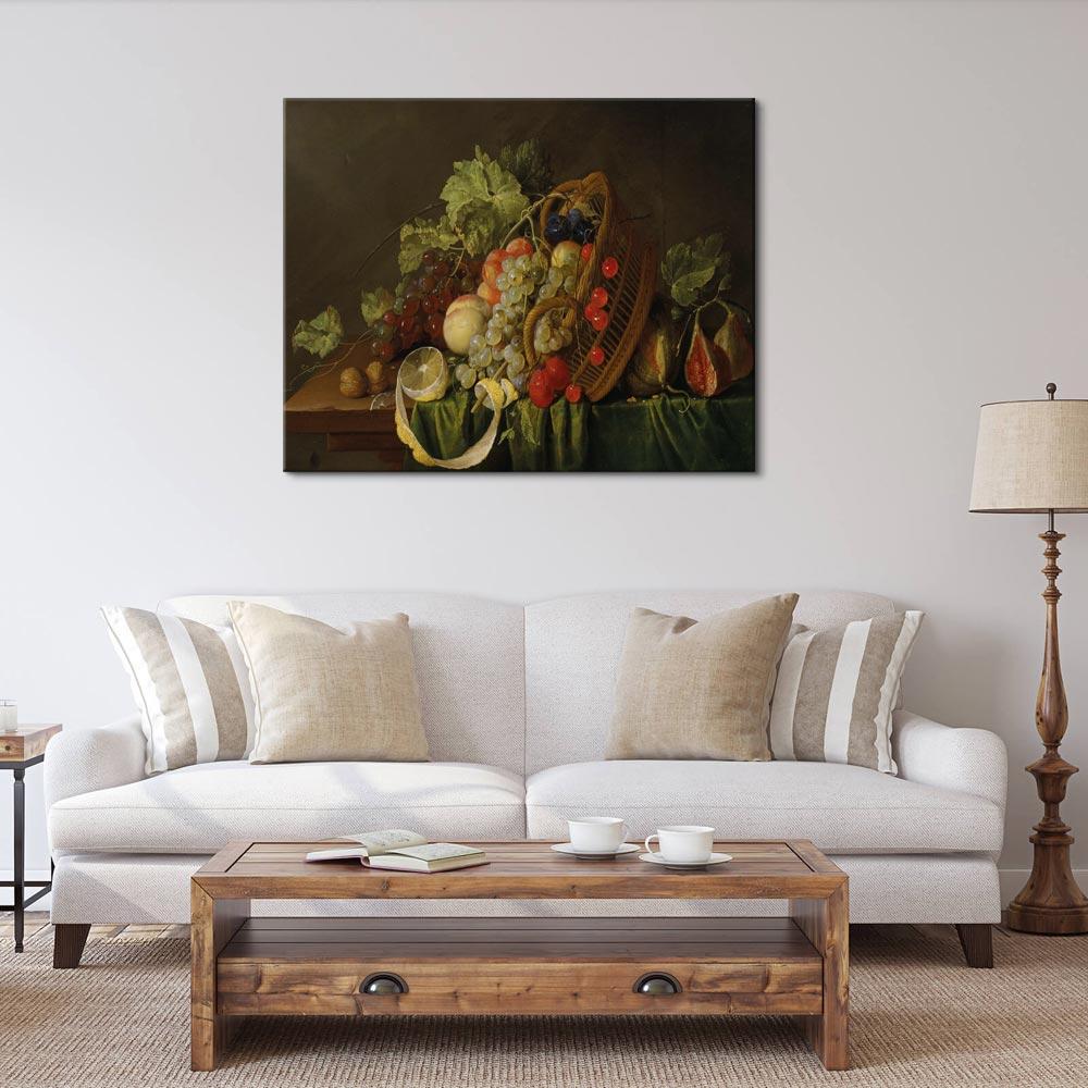 Quadro Basket Of Fruit