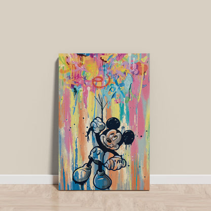 Mickey Mouse Pop Art framework