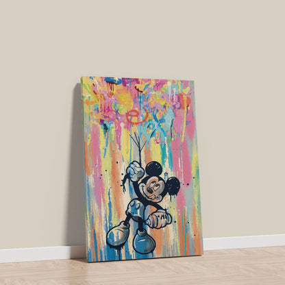 Quadro Mickey Mouse Pop Art