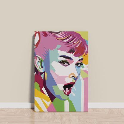 Pop Art Audrey painting