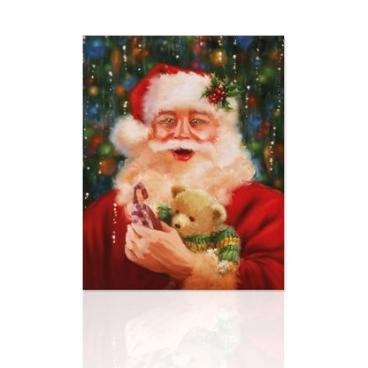 Quadro Natalizio Babbo Natale