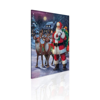 Christmas Framework Gifts Santa Claus