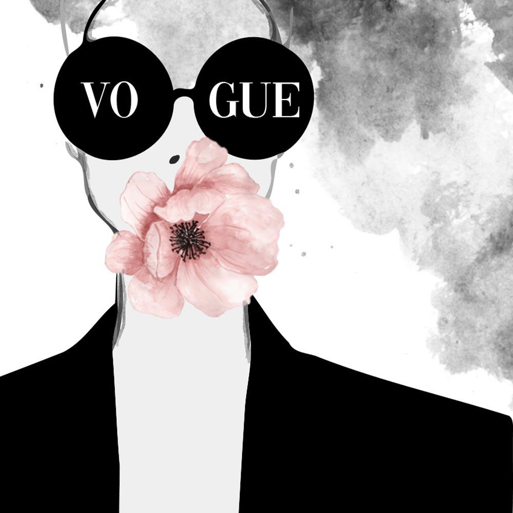 Quadro Vogue Flowers