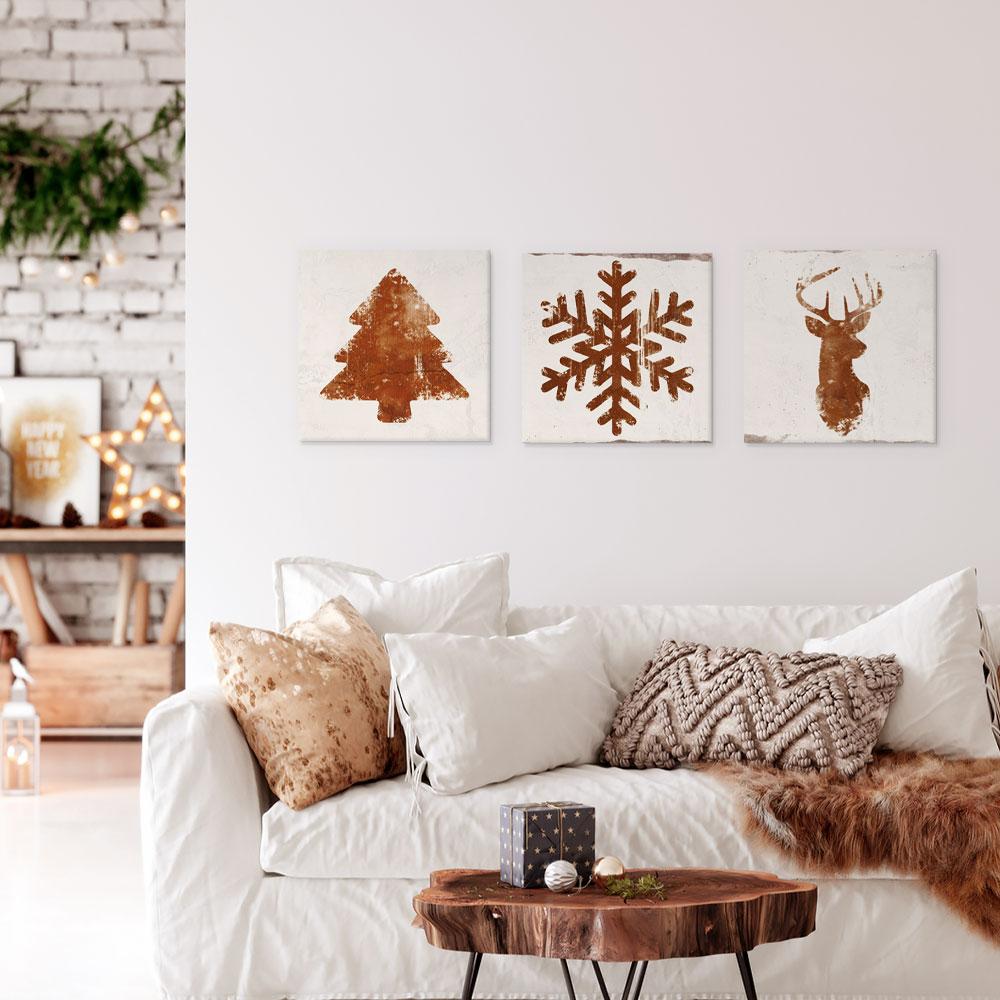 Quadro Christmas Mood Set 3pz