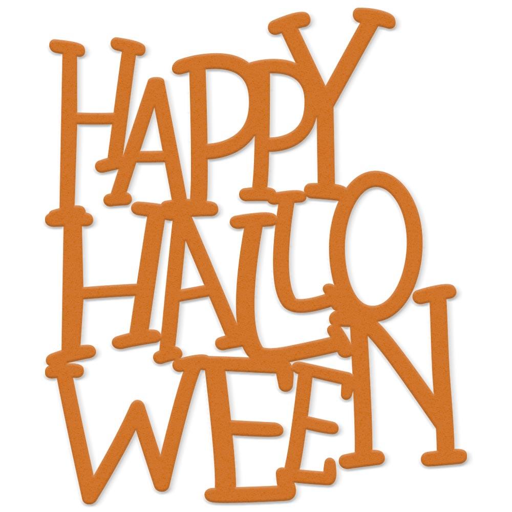 Wooden lettering Happy Halloween