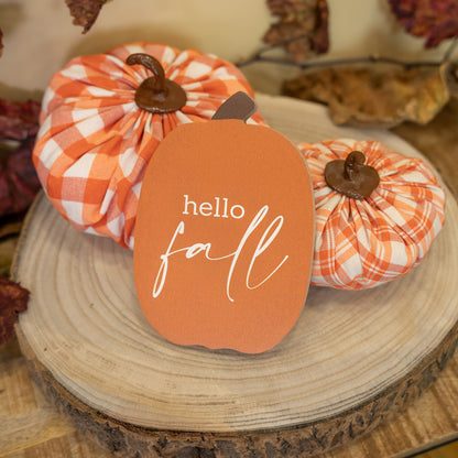 Tavoletta Zucca Hello Fall