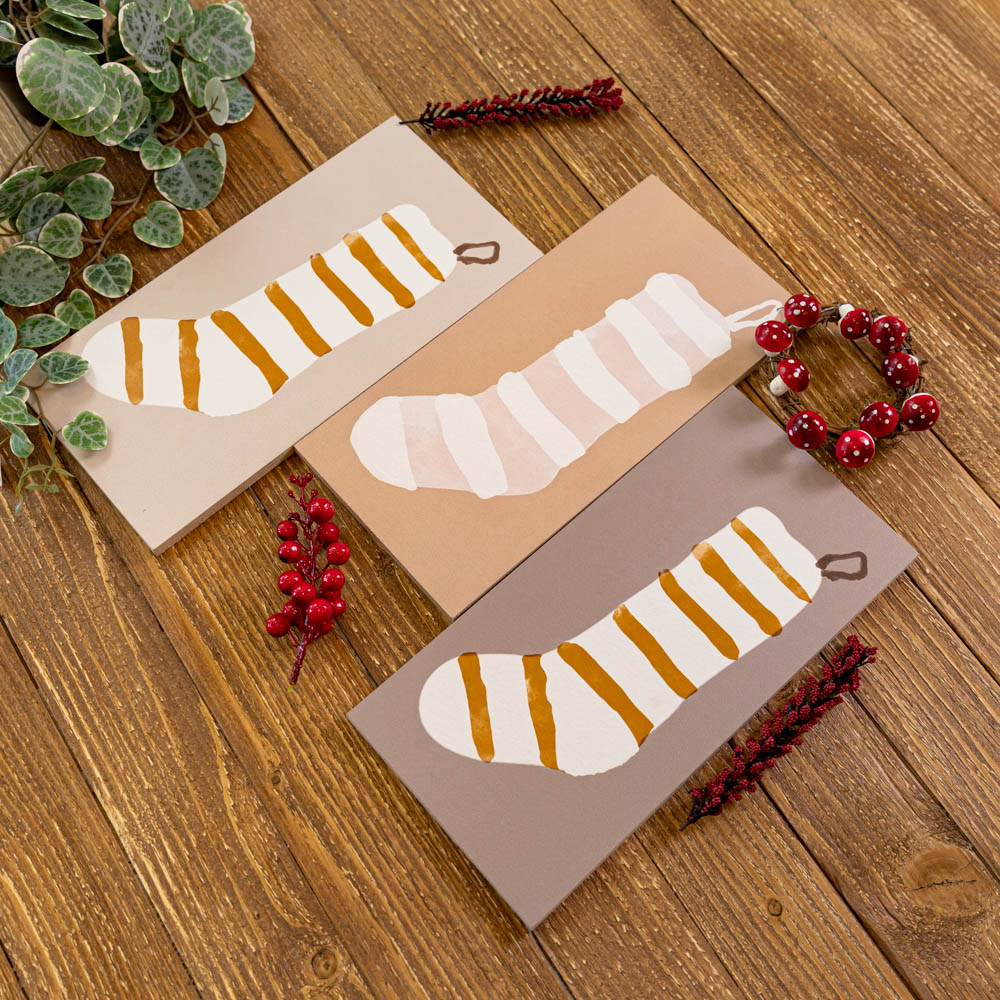 Christmas Stripes Sock tablet