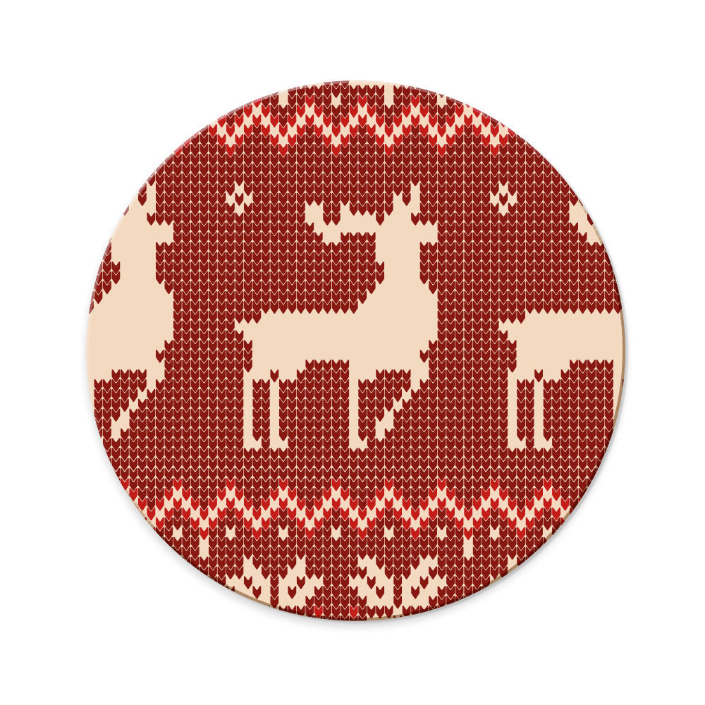 Reindeer coaster tablet Set of 4 pieces