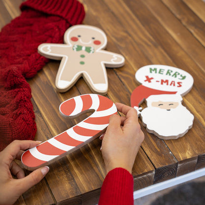 Red Santa Claus Tablet