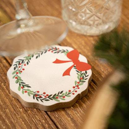 Table Coaster Garland Set of 4pcs