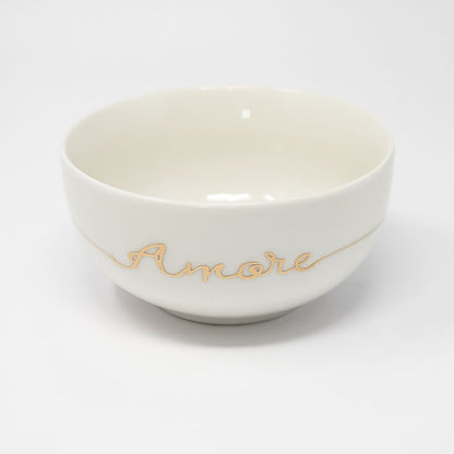 Love porcelain bowl