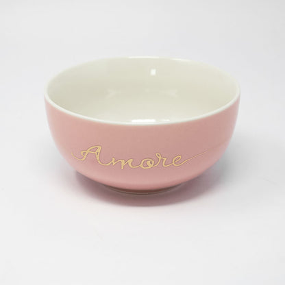 Love porcelain bowl