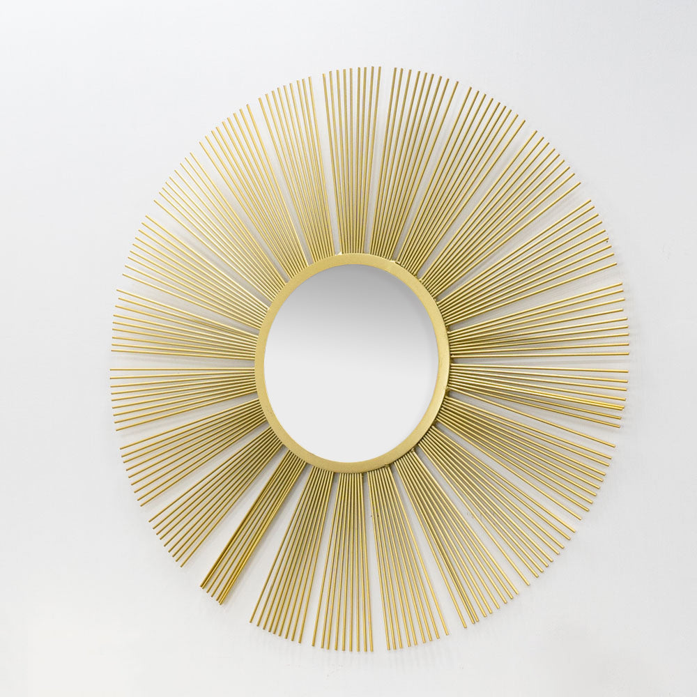 Round Mirror Gold Color