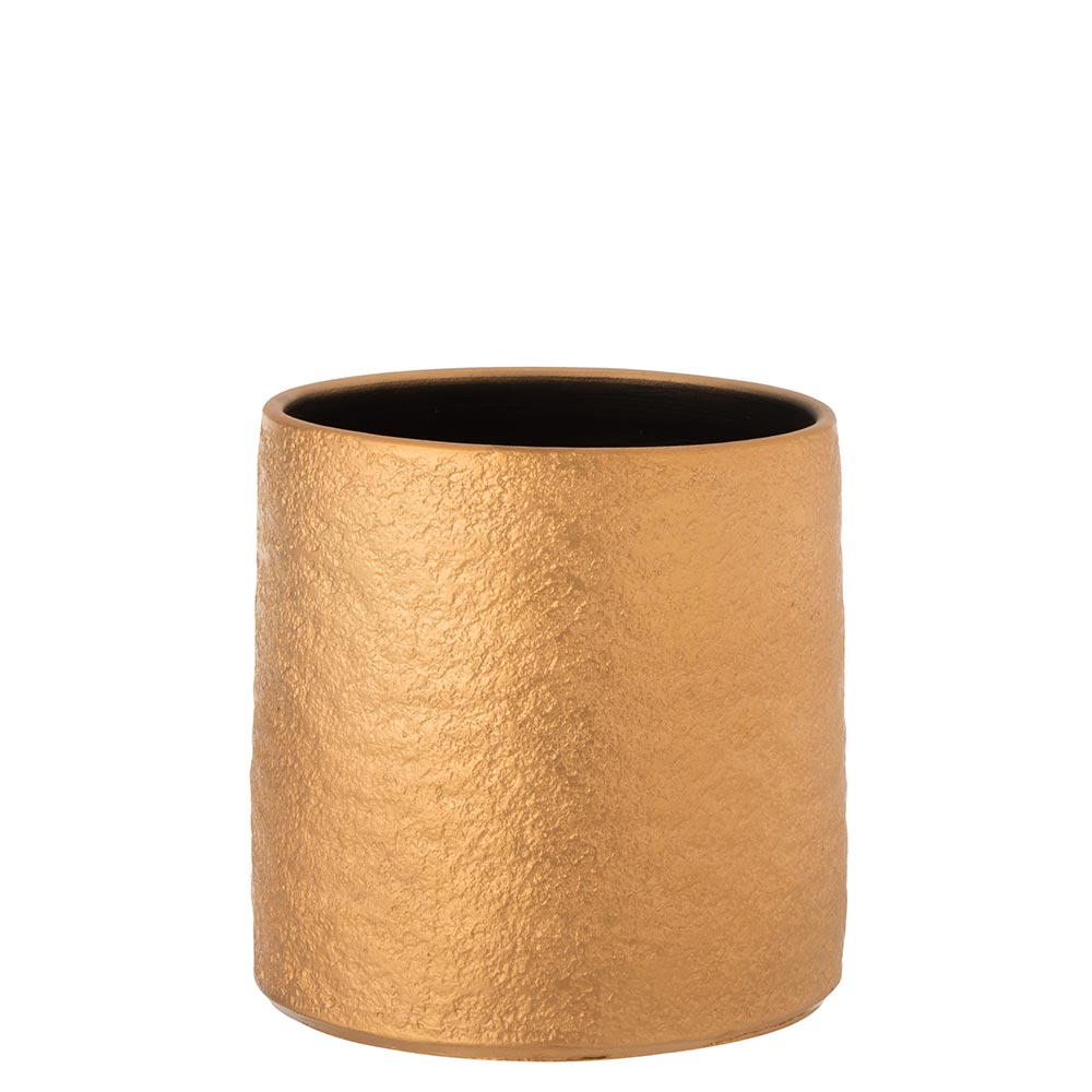 Gatsby Ceramic Vase Holder Gold