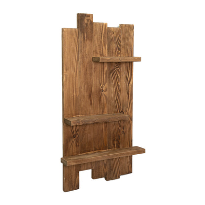 Wooden shelf