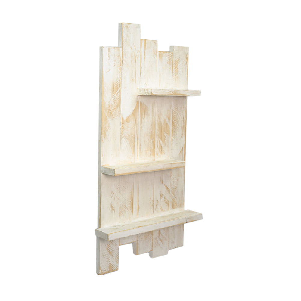 Wooden shelf