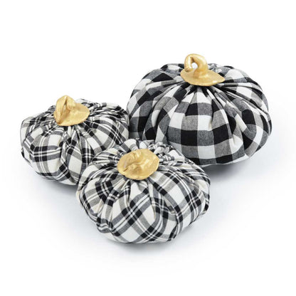 Set of 3pcs Black Fabric Zucchette