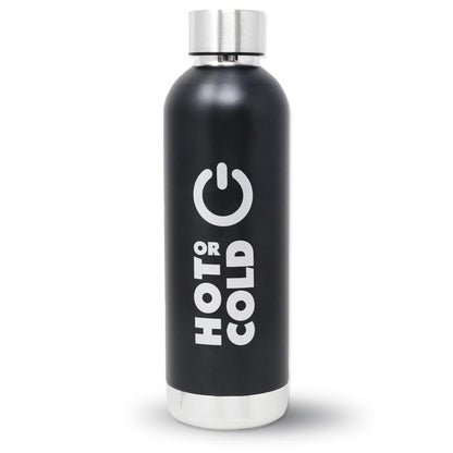 Black thermal bottle