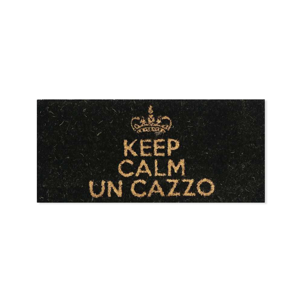 Zerbino in cocco Keep Calm