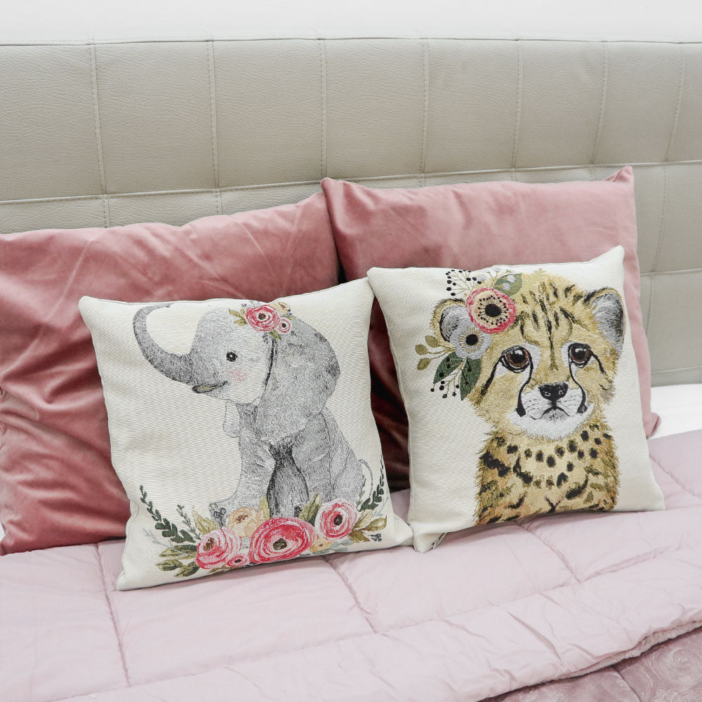 Elefant Flowers cushion