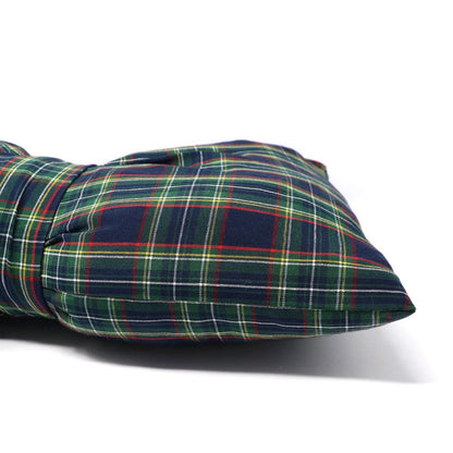 Tartan Bow Cushion