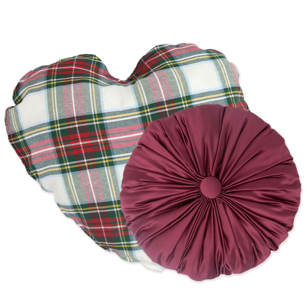 Christmas Cushion Set with Heart