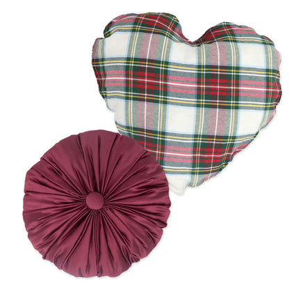 Christmas Cushion Set with Heart