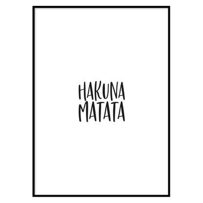 Hakuna Matata Poster