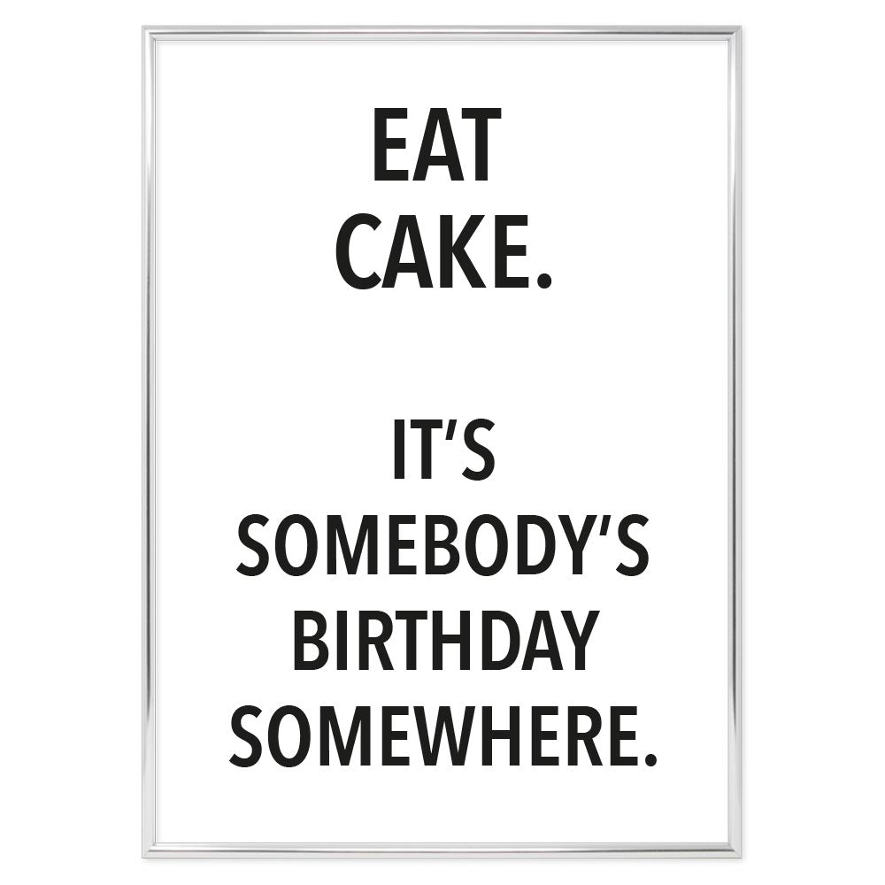 Poster Eat Cake