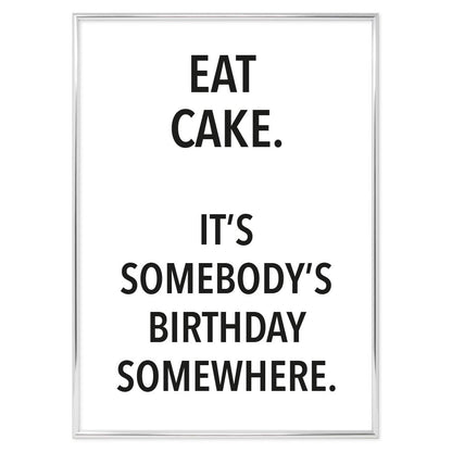 Poster Eat Cake