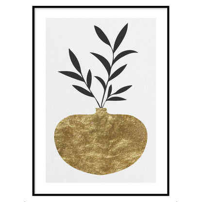 Plant floral poster