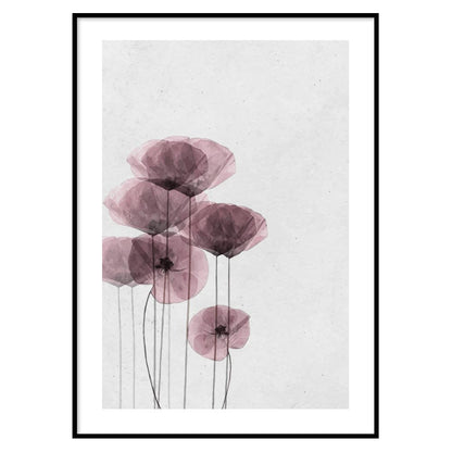 Poster Poppy Bunch