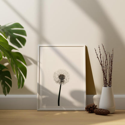 Dandelion Floral Poster