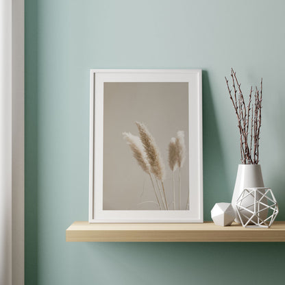 Pampas Floral Poster