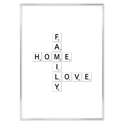 Poster Home Love Family