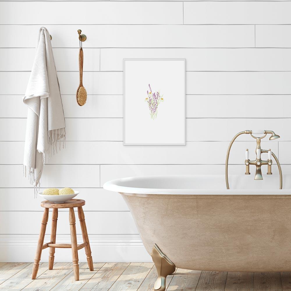 Poster Bagno Mazzo di Fiori