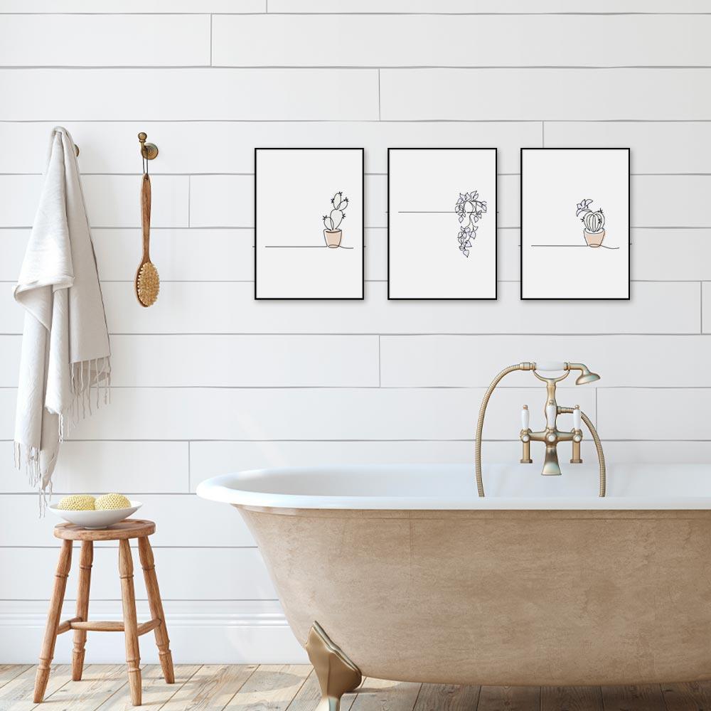 Poster Bagno Cactus