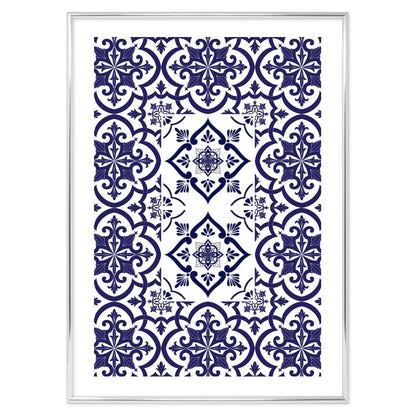 Poster Bagno Ceramic Blue