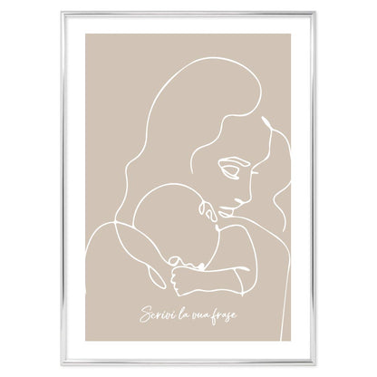 Poster Personalizzato motherly love