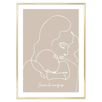 Personalized Poster motherly love