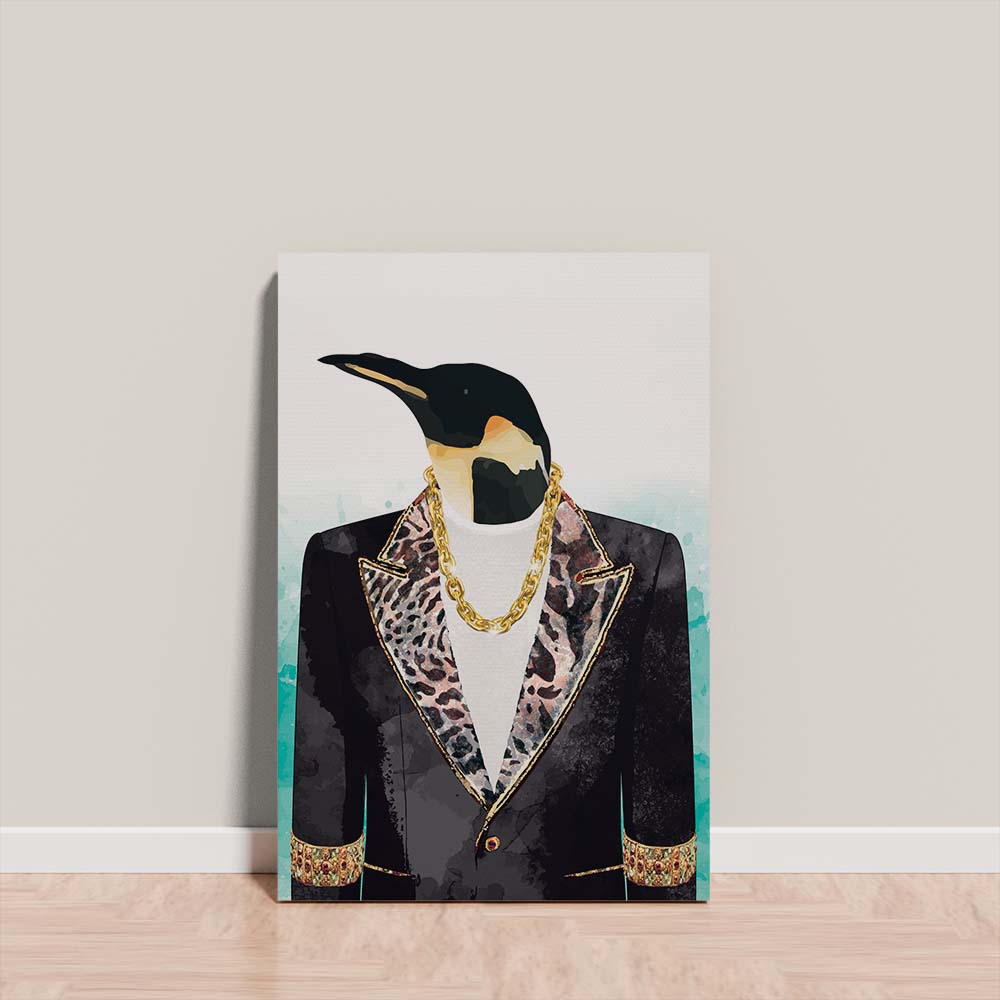 Quadro Smoking Penguin