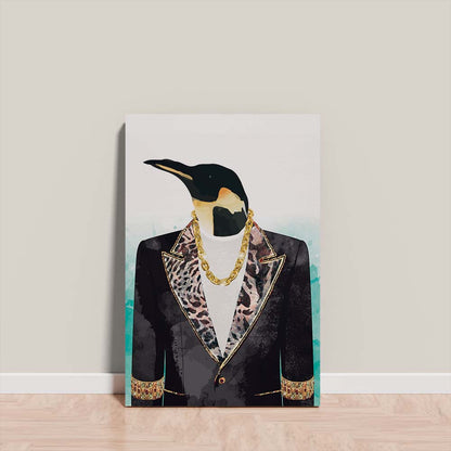 Quadro Smoking Penguin