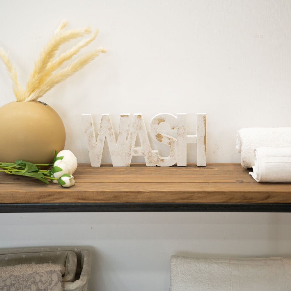 Wooden Plaque Wash