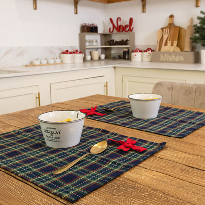 Tartan placemat