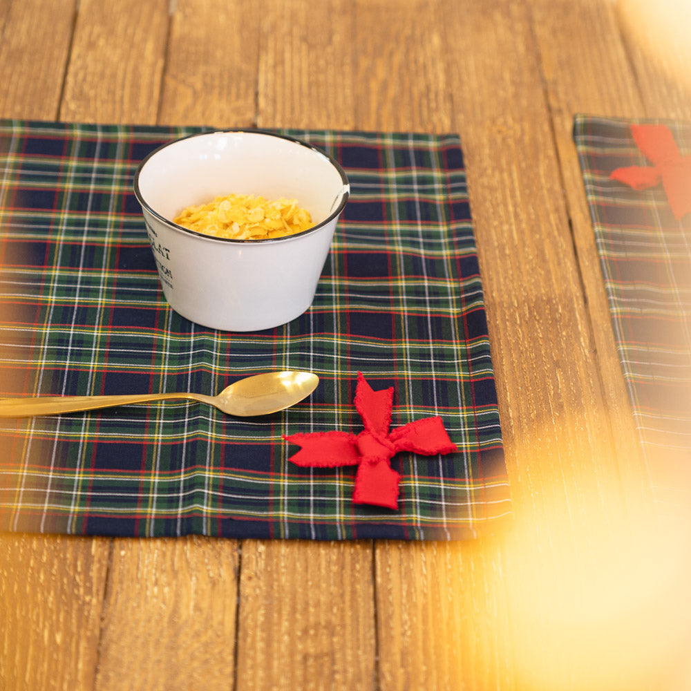 Tartan placemat