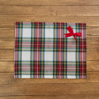 Tartan placemat