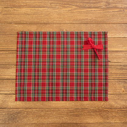 Tartan placemat