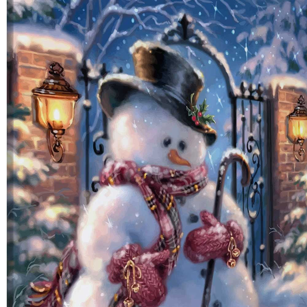 Elegant Snowman (5891383132309)