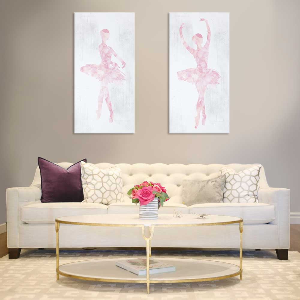 Quadro Doppio Dancer with Flowers (5891488972949)